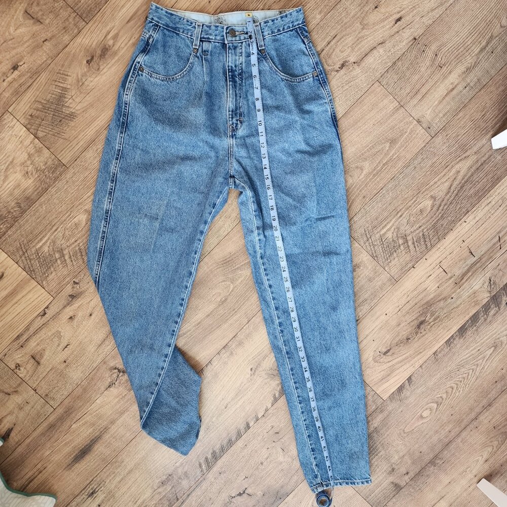 Vintage Baggy Fit Tall Brittania Mom Jeans - Picture 15 of 16